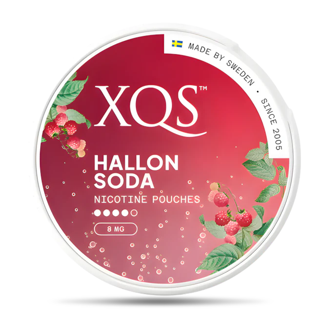 XQS Hallonsoda Strong