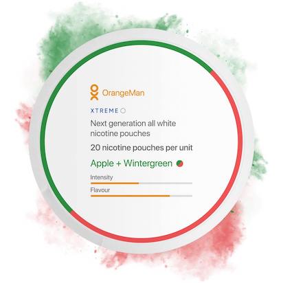 OrangeMan Apple + Wintergreen Xtreme