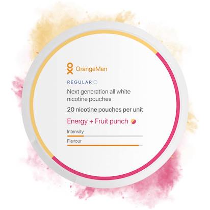 OrangeMan Energy + Fruit punch