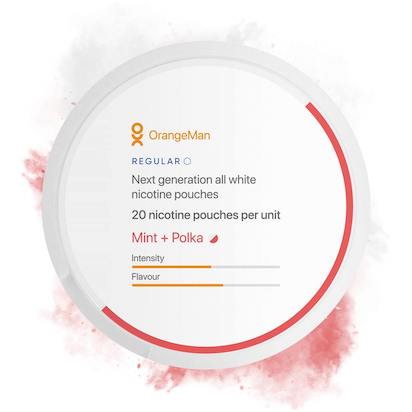 OrangeMan Mint + Polka