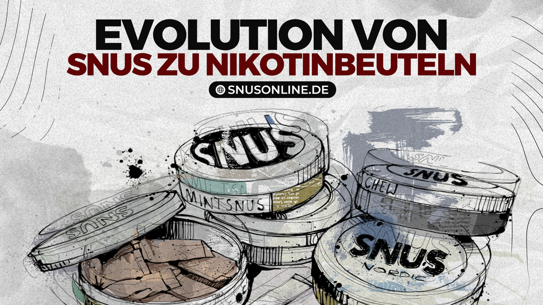 Lustiges Snus T-Shirt - 'Ich Würde Ein Kind Umschlagen Für Einen Snus'