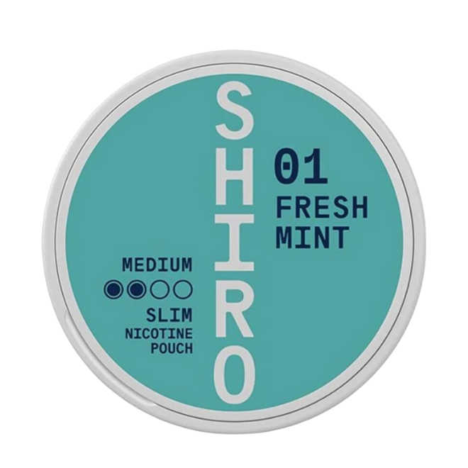 Shiro 01 Fresh Mint MEDIUM SLIM